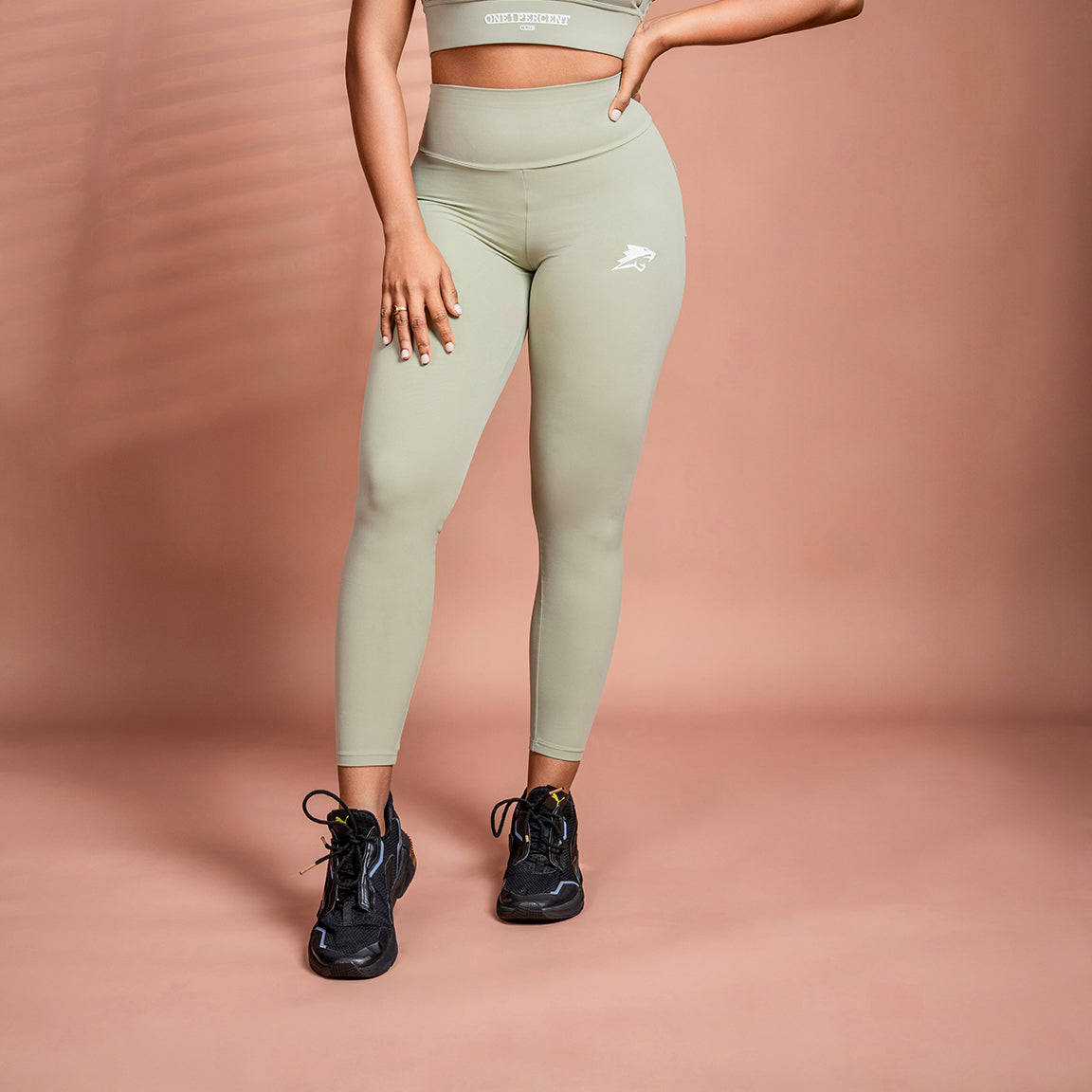 BarelyThere Sports Tights (Matcha Green)
