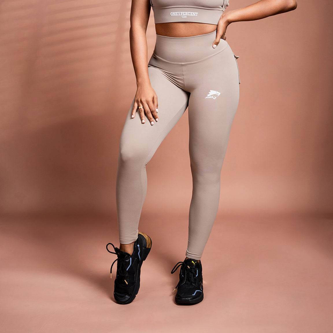 BarelyThere Sports Tights (Toffee)