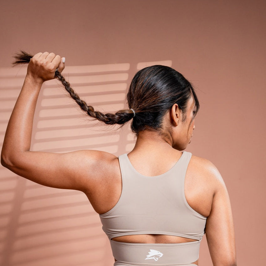 BarelyThere Sports Bra (Toffee)