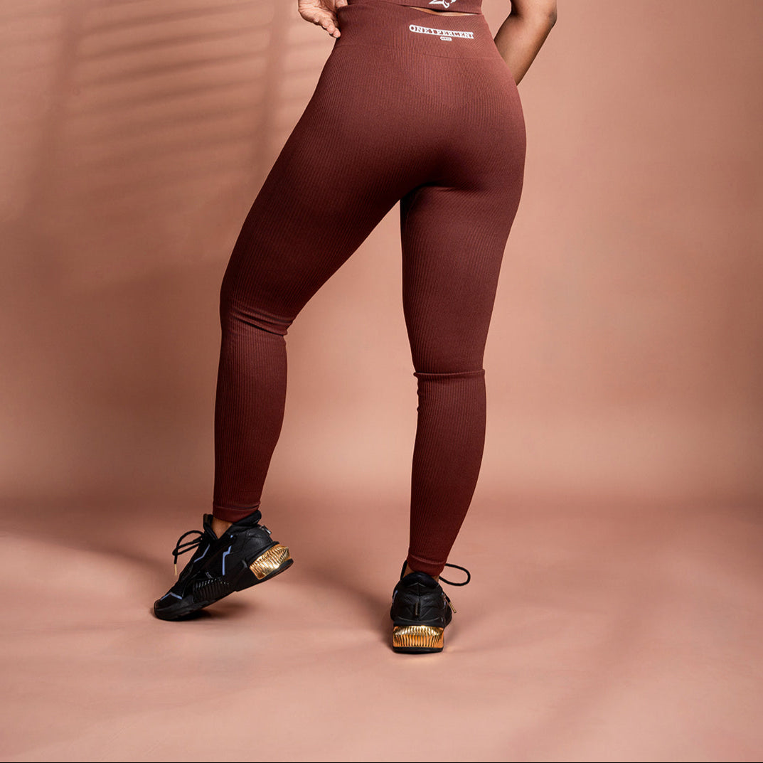 RibVibe Tights (Coffee)